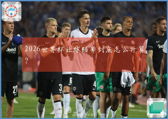 2026世界杯让球赔率到底怎么计算？